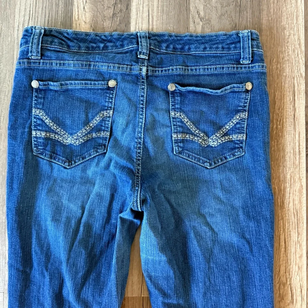 Deep Indigo Straight Leg Jeans